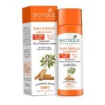 Biotique Sandalwood Sunscreen Ultra Soothing Face Lotion, SPF 50+ |Ultra Protective Lotion| Keeps Skin Soft, Fair and Moisturized| Water Resistant| For All Skin Types| 120ml - Fast Shipping to USA & Canada