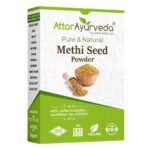 Attar Ayurveda Methi Seed Powder For Hair Growth - 400 g | Fenugreek Powder | Edible Quality - Fast Shipping to USA & Canada
