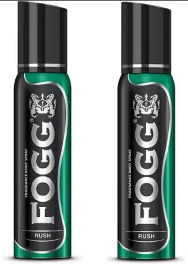 FOGG Rush Body Spray - For Men (300 ml, Pack of 2) - Fast Shipping to USA & Canada