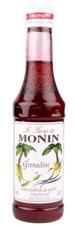 Monin Syrup - Grenadine , 250ml Bottle - Fast Shipping to USA & Canada