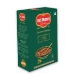 Del Monte Penne Rigate Pasta|100% Whole Wheat|High Protein,Cholesterol Free,0% Trans Fats,500 Gram - Fast Shipping to USA & Canada