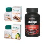 Himalaya Energy and Vitality Booster trio | Ashvagandha, Shilajit & Gokshura combo | Enhances Stamina, Energy& Vigour | Pack of 3 | 60 Capsules Each