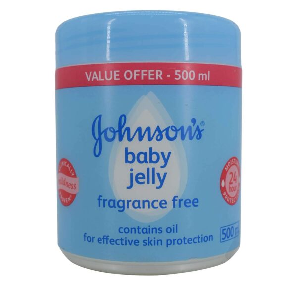 Johnson's Baby Jelly Fragrance-Free 500 ml - Fast Shipping to USA & Canada