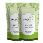 Oraah - Anti Diabetic Tea with Gauva leaves, Moringa leaves, Bitter guard, And Fenugreek for Regulating Blood Sugar Levels, Strengthens Immunity. (100 Grams) - Fast Shipping to USA & Canada
