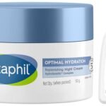 Cetaphil Optimal Hydration Replenishing Night Cream 50g Lightweight & Fast Absorption Hyaluronic Acid Blue Daisy Extract Niacinamide PRO Oil Control Foam Face Wash for Acne & Oily Prone Skin 236ml - Fast Shipping to USA & Canada
