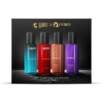 Beardo Him & Her Perfume Giftset 20ml x 4 | Long Lasting Spicy Eau De Parfum | Gift For Couple, Men Women | Valentines day gift for husband | Gift for boyfriend | Gift for Men - Fast Shipping to USA & Canada