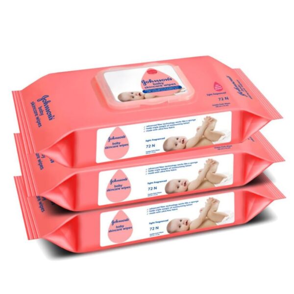 Johnson's Baby Wet Wipes | 216 Wipes | Alcohol & Soap Free | Prevents Rashes & Redness | with 3X Moisturising Lotion | As Mild as Pure Water | Enriched with Glycerin | - Fast Shipping to USA & Canada
