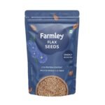 Farmley Premium Flax Seeds, Alsi Seeds - 200 grams I Rich in Fiber & Omega -3 - Fast Shipping to USA & Canada