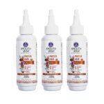 Ayouthveda Protein Hair Oil For Healthy Hair | Blend of Essential Oil & 12 Herbal Extracts | Strengthen The Roots & Makes Hair Shiny | A Non Sticky Formula For Dandruff Control (Pack of 3-100ml each) - Fast Shipping to USA & Canada