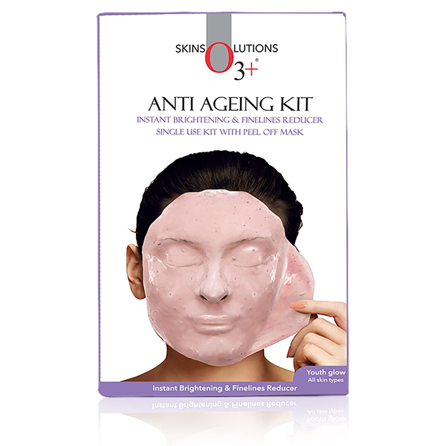 61L328jCs1L-1.jpg O3+ Anti Ageing Facial kit Brightening & Finelines Reducer With Peel off Mask 45gm - Fast Shipping to USA & Canada - Image 1