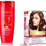 L'Oreal Paris Excellence Creme Hair Color, 4.25 Aishwarya's Brown, 72ml+100g And L'Oreal Paris Color Protect Shampoo, 175ml (With 10% Extra) - Fast Shipping to USA & Canada