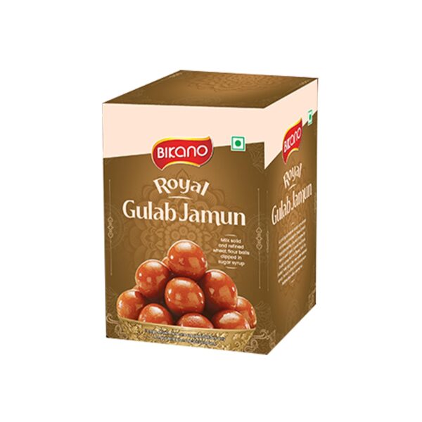 Bikano Royal Gulab Jamun | Traditional Indian Sweet | 1kg Pack - Fast Shipping to USA & Canada