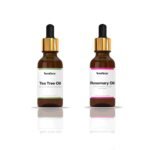 Beaface ROSEMARY OIL + TEA TREE OIL Essential Diffuser Oil, Aromatic Bath Healthy for Skin | 20ml Each - Pack of 2