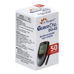 Dr. Morepen BG-03 Blood Glucose Test Strips, 50 Strips (Black/White)(Only Strips, No Glucometer) - Fast Shipping to USA