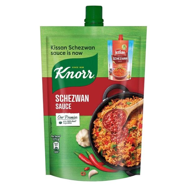 Knorr Kissan Schezwan Sauce, 200 Gram - Fast Shipping to USA & Canada