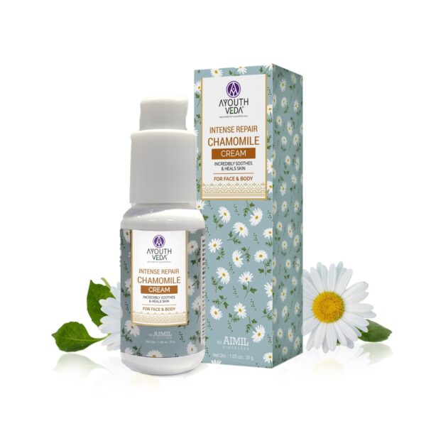 Ayouthveda Intense Repair Chamomile Cream For Face & Body 30g - Fast Shipping to USA & Canada