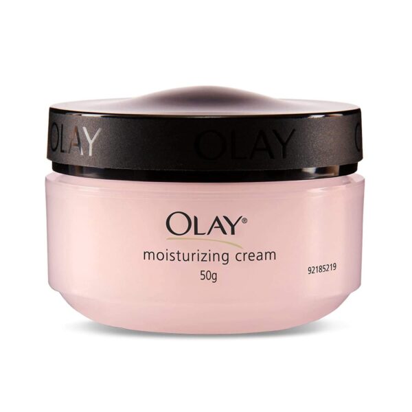 Olay Moisturising Cream | Hydrates and Locks in Moisture | Light Weight and Non Greasy | Normal, Oily, Dry & Combination Skin l 50g - Fast Shipping to USA & Canada