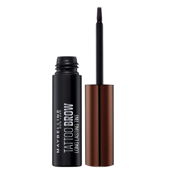 Maybelline Tattoo Brow Long-lasting Tint (Dark Brown, 4.9 ml) - Fast Shipping to USA & Canada
