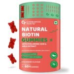 Carbamide Forte Biotin Hair Gummies for Hair Growth | Biotin Gummies for Women & Men | Hair Supplements for Women & Men | Hair Vitamins | Gummies for Hair Growth - 60 Veg Strawberry - Flavored Gummies - Fast Shipping to USA