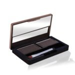 FASHION COLOUR Dual Eyebrow Powder Kit (8g)| Powder With Brush | Long-Lasting | Natural Looking Brows | Rich Color Payoff | Available in 2 Shades | Waterproof and smudgeproof (Brown & Dark Brown) - Fast Shipping to USA & Canada