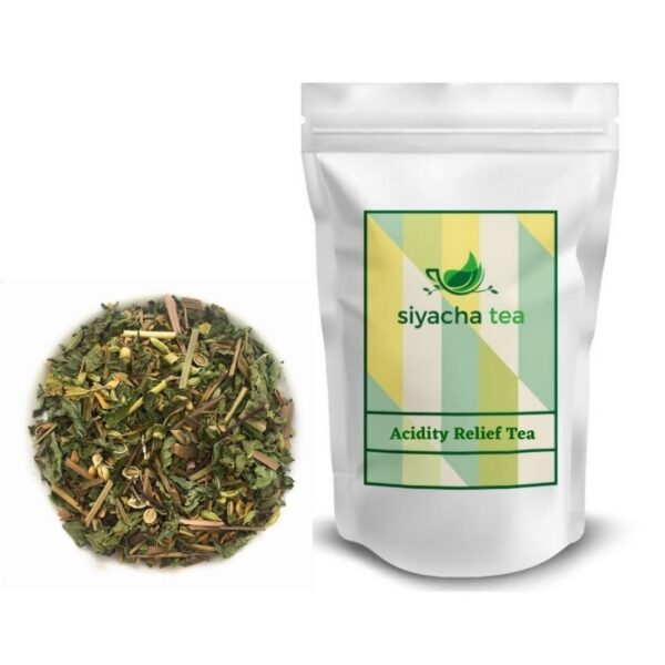Siyacha Tea Ayurvedic Acidity Relief Herbal Tea|100 Grams|For Digestion-Stomach Ease Tea For Acidity & Bloating Relief|Wellness Traditional Natural Ayurvedic Herbal Healthy Beverage Makes 50 (Approx) - Fast Shipping to USA & Canada