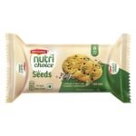 Britannia NutriChoice Seeds Biscuits | 0% Maida & High Fibre, 75 grams - Fast Shipping to USA & Canada