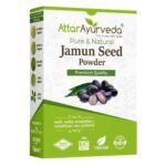 Attar Ayurveda Jamun Seed Powder - 500 g - Fast Shipping to USA & Canada