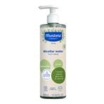 Mustela Baby Organic Micellar Cleansing Water - No-Rinse, Natural Water Cleanser with Olive Oil & Aloe Vera - Fragrance-Free, Vegan & EWG Verified - 13.52 fl. oz. - Fast Shipping to USA & Canada