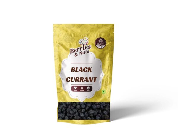 Berries And Nuts Dried Black Currant | Dried Greece Black Currents | 200 Grams - Fast Shipping to USA & Canada