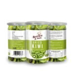 Berries And Nuts Dehydrated Dried Kiwi | Dry Fruit Kiwi | 600 Grams | 3 Bottle of 200 Grams - Fast Shipping to USA & Canada