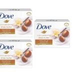 Dove Purely Pampering Shea Butter Cream Soap Pack of 3 - Fast Shipping to USA & Canada