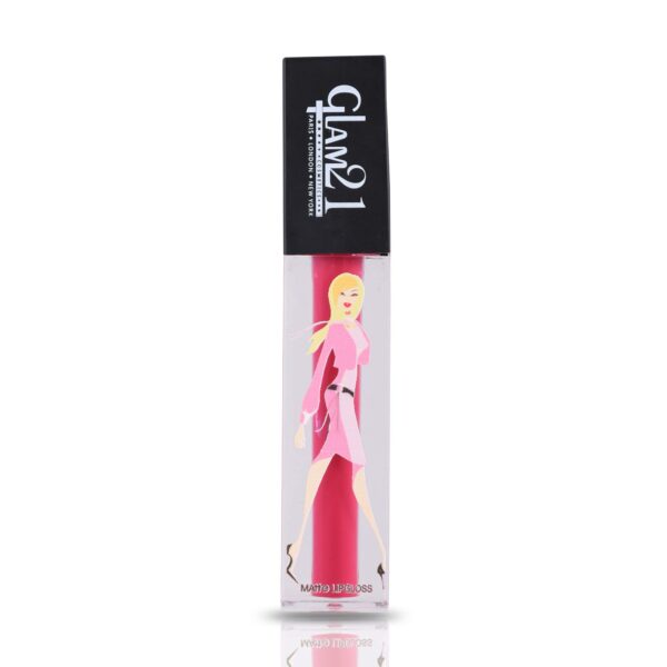 Glam 21 3D Matte Liquid Lipstick|Highly Pigmented & Water-Proof| Longlasting & Weightless|Matte Finish|Pink Fuchsia-5gm - Fast Shipping to USA & Canada