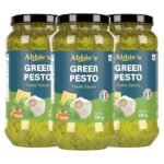 Abbie's Pesto Green Sauce 555 g (185 g X 3 units) Product of Italy - Fast Shipping to USA & Canada