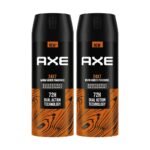 Axe Recharge Long Lasting Deodorant Bodyspray For Men 150 ml, Pack of 2 - Fast Shipping to USA & Canada