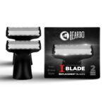 Beardo I Blade Replaceable Blade (Pack of 2) | Dual sided edges | Perfect Multipurpose Trimmer for Beard, Body and Groin | Replacement Blades for I Blade Multipurpose Trimmer - Fast Shipping to USA & Canada