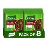 Knorr Classic Hot & Sour Vegetable Soup, 43 g (Pack of 8),Transparent - Fast Shipping to USA & Canada