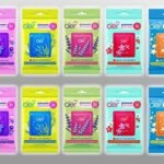 Godrej Aer Pocket BERRY RUSH, SEA BREEZE, FRESH BLOSSOM, FLORAL DELIGHT, LAVENDER BLOOM Blocks (5 X 2 Units)(10 x 10 g) - Fast Shipping to USA & Canada