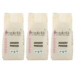 Praakritik Organic Jaggery Powder, 500g (Pack of 3) - Fast Shipping to USA & Canada