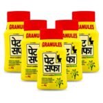 Pet Saffa Granules | Natural Laxative | Constipation Relief | Relief from disgetive problems like Acidity, Gas & Bloating - 60g (Pack of 5)