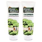Roop Mantra Cucumber Face Wash 115ml (Herbal Face Wash for All) (Pack of 2, 115ml) - Fast Shipping to USA & Canada