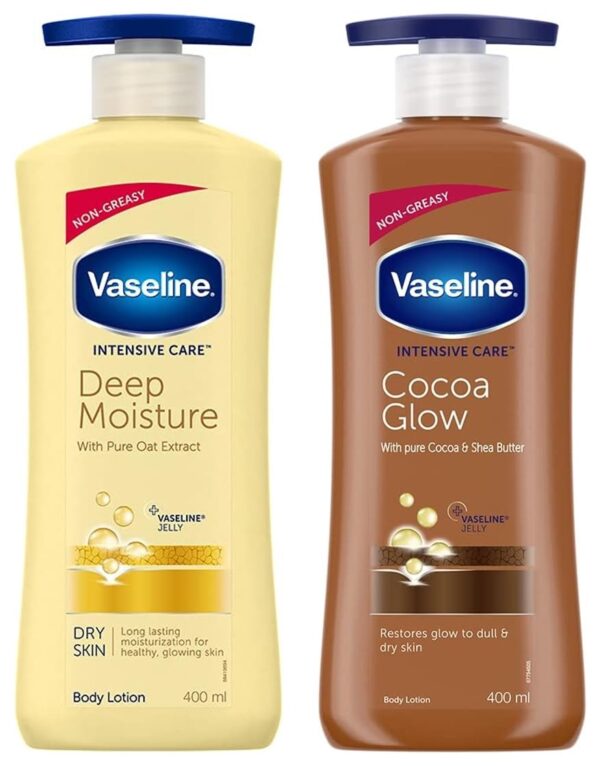 Vaseline Cocoa Glow Body Lotion With Cocoa And Shea Butter,- 400 Ml & Body Lotion 400 Ml, Daily Moisturizer For Dry Skin, - Fast Shipping to USA & Canada