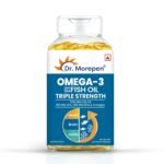 DR. MOREPEN Omega 3 | Deep Sea Fish Oil Triple Strength | 1250mg with 900mg DHA & EPA - 60 Softgels (Pack of 1) - Fast Shipping to USA