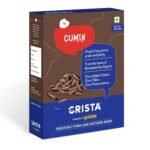 CRISTA Cumin Seed, Whole Cumin, Pure Jeera, Zero added Colours, Fillers, Additives & Preservatives Premium Grade Brownish-grey Farm Fresh & Aromatic, 250 gms