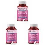 Carbamide Forte Probiotics Supplement 30 Billion for Women & Men - 60 Veg Capsules (Pack of 3) - Fast Shipping to USA