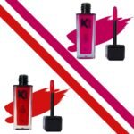 KINDED Lip Eye and Cheek Tint Combo for Women Girls Longlasting Moisturizing Vitamin E Liquid Lip Colour Lipstick Eyeshadow Blush (Matte Finish, More Magenta & Brick Red, 9 ml each) - Fast Shipping to USA & Canada