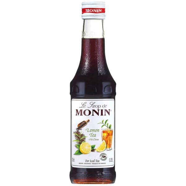 Monin Lemon Tea Bottle, 250 ml - Fast Shipping to USA & Canada