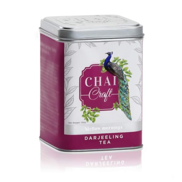 Chai Craft Darjeeling Tea (100gms) I 100% Organic Long Leaves sourced from Okayti tea I Premium Darjeeling Tea leaves - Fast Shipping to USA & Canada