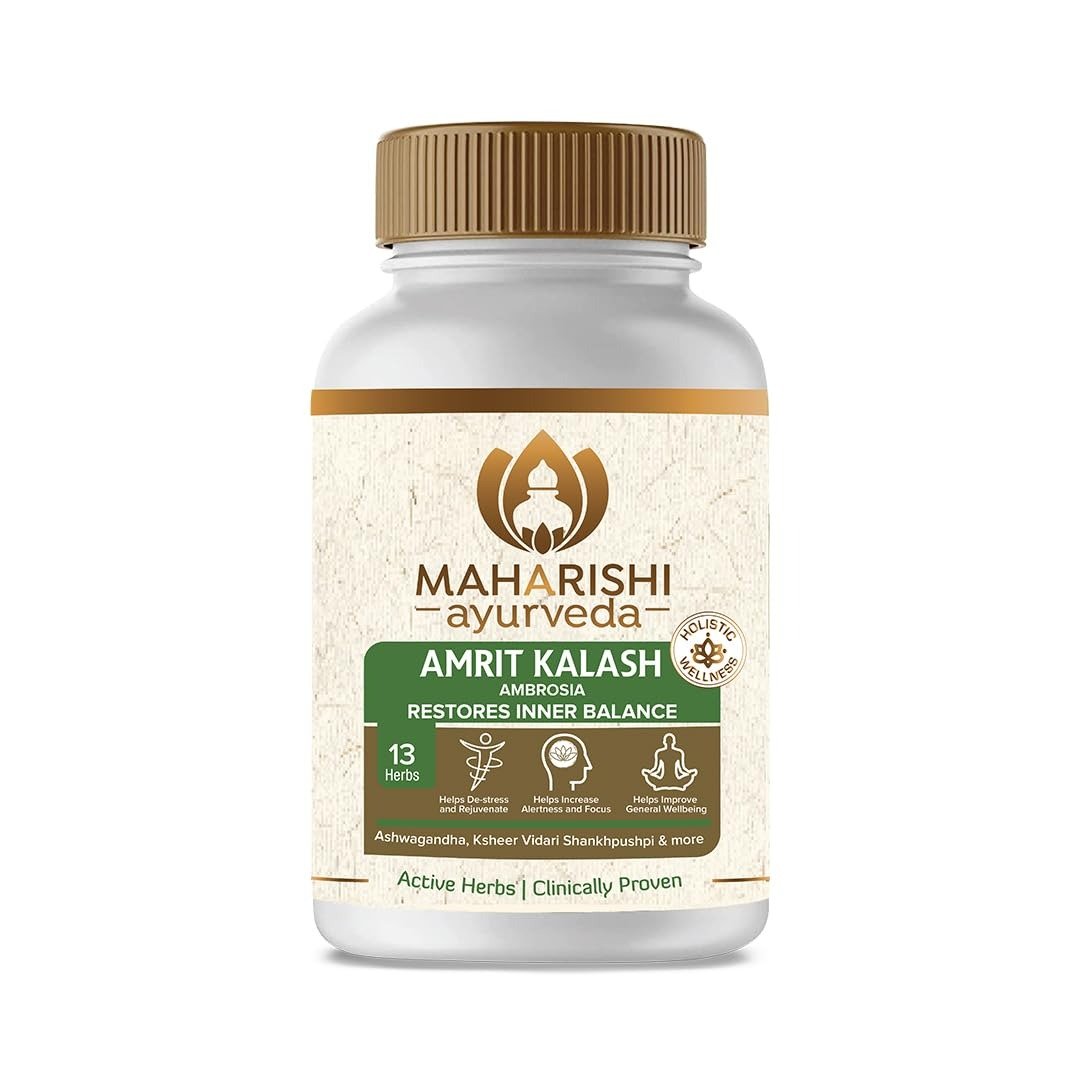61ZITNK2N4L-1.jpg Maharishi Ayurveda Amrit Kalash Ambrosia 60 Tablets - Fast Shipping to USA - Image 1