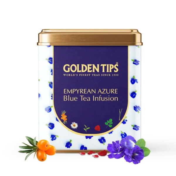 Golden Tips Natural Blue Empyrean Azure Tea (100gm -50 cups) - Fast Shipping to USA & Canada