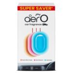 Godrej aer O ? Hanging Car Air Freshener ? Assorted Pack of 3 (22.5g) | Gel Lasts up to 30 days | Car Accessories - Fast Shipping to USA & Canada